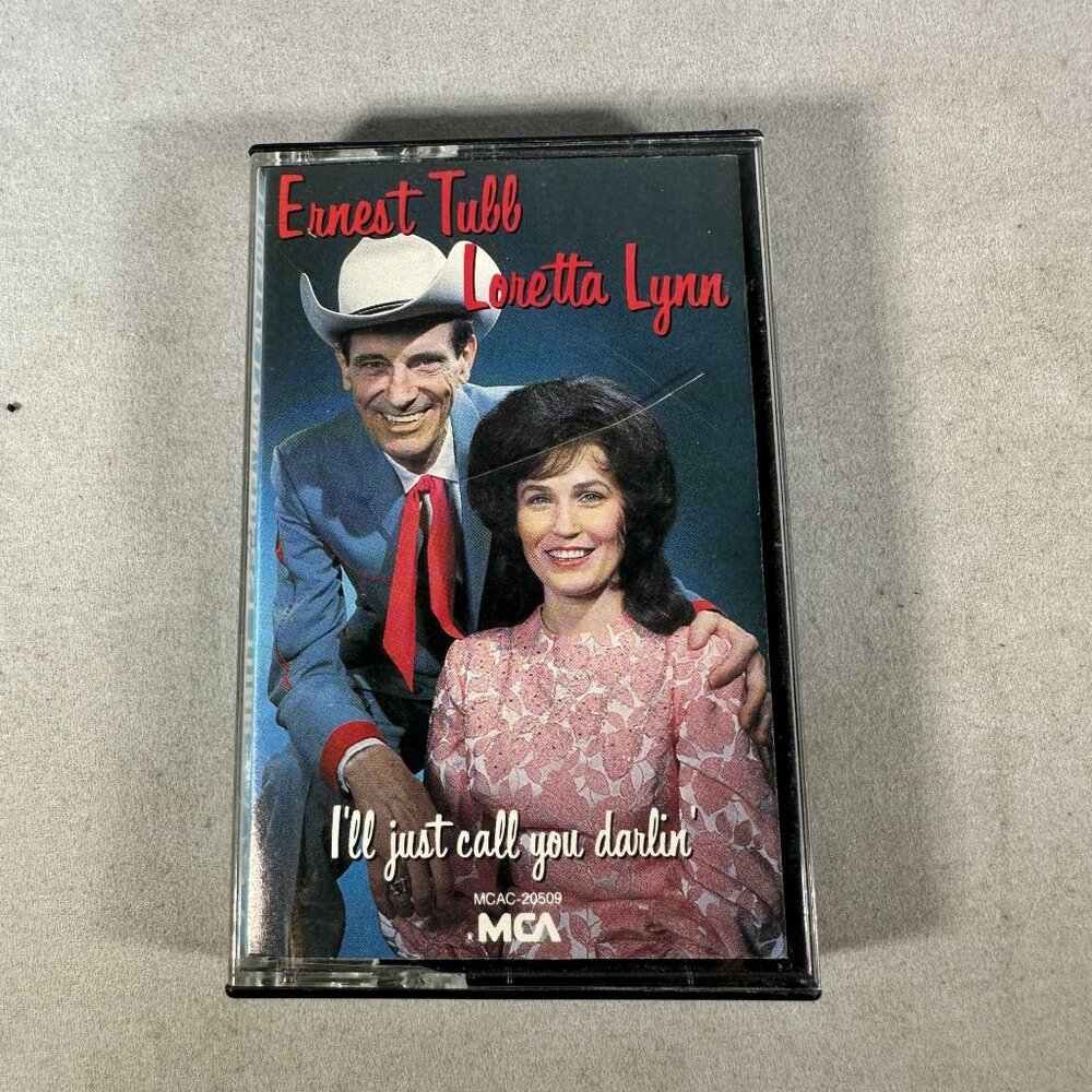 Loretta Lynn & Ernest Tubb Ill Just Call You Darlin Cassette Country 1989 MCA